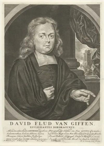 Portret van David Flud van Giffen
