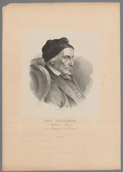 Portret van David Friedländer