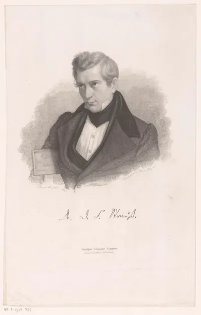 Portret van David Friedrich Strauss