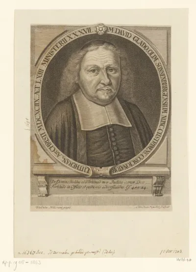 Portret van David Gladow