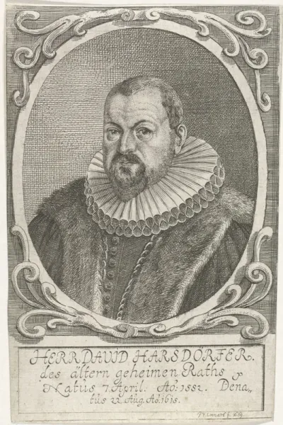 Portret van David Harsdörffer