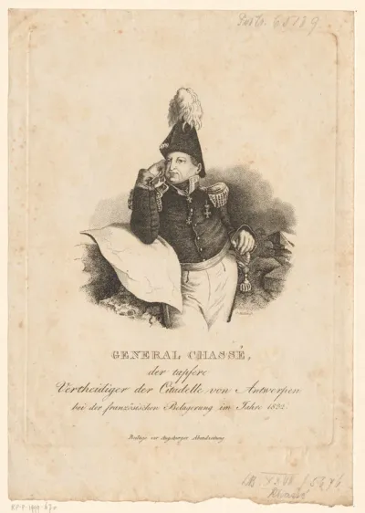Portret van David Hendrik baron Chassé