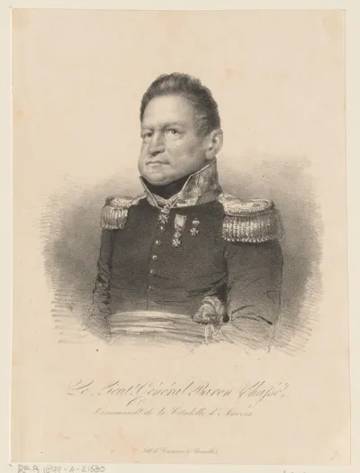 Portret van David Hendrik baron Chassé