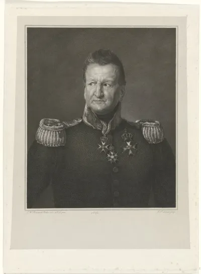 Portret van David Hendrik Baron Chassé