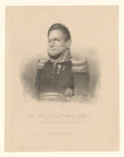 Portret van David Hendrik Chassé