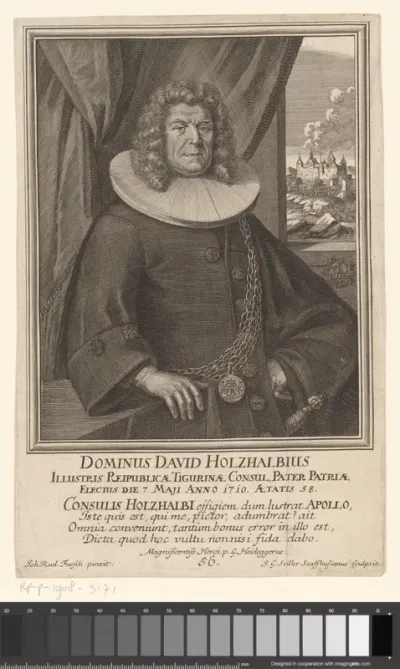 Portret van David Holzhalb