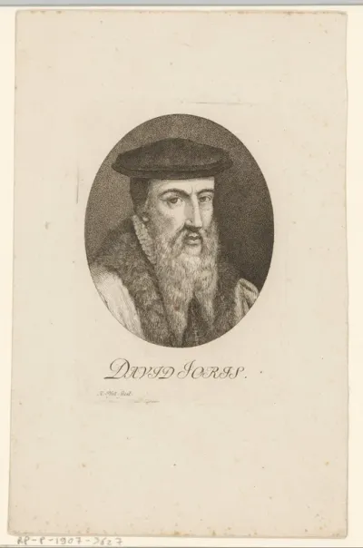 Portret van David Jorisz.