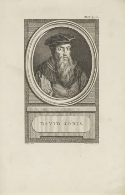 Portret van David Jorisz.