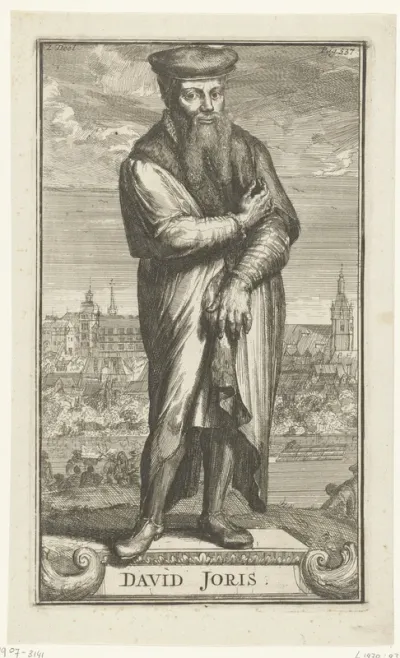 Portret van David Jorisz.