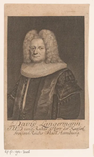 Portret van David Langermann