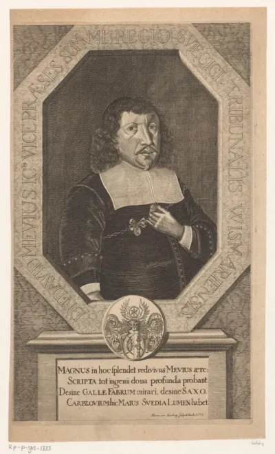 Portret van David Mevius