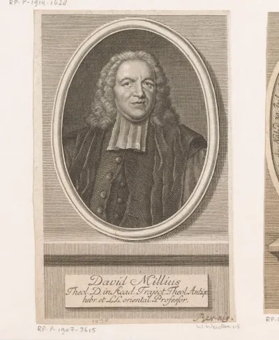 Portret van David Millius