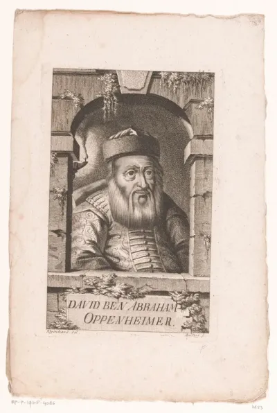 Portret van David Oppenheim