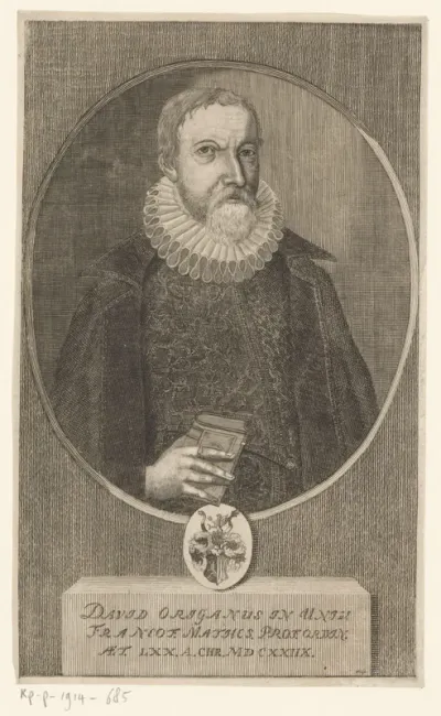 Portret van David Origanus