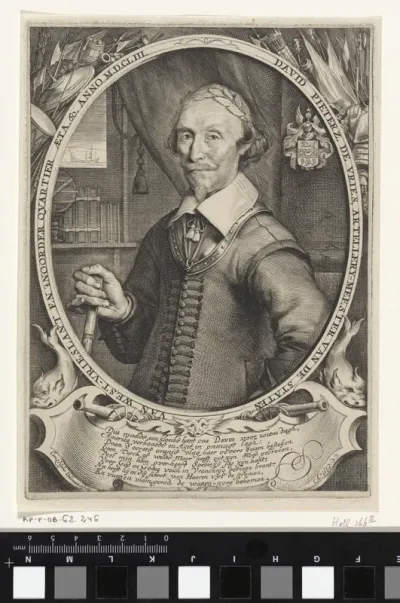Portret van David Pietersz. de Vries