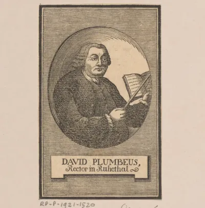 Portret van David Plumbeus