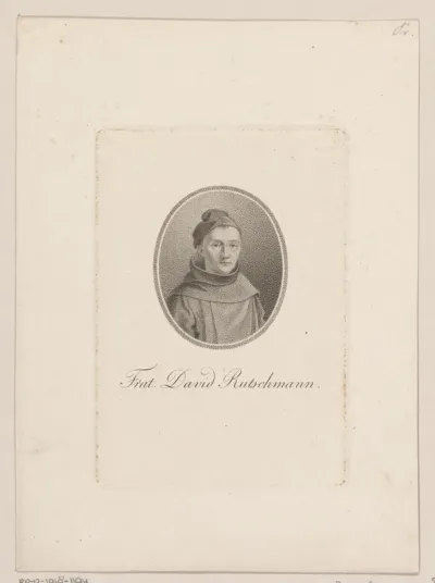 Portret van David Ruetschmann