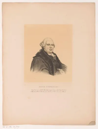 Portret van David Ruhnken