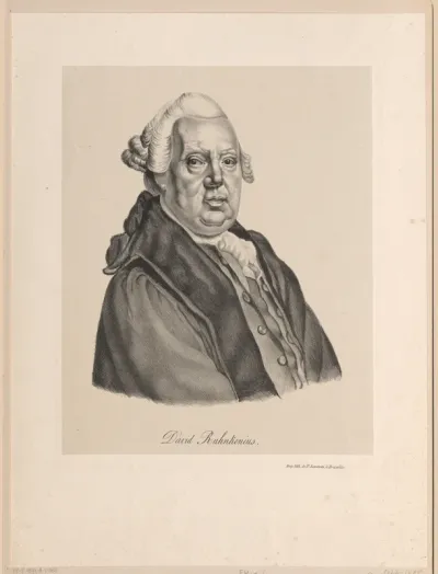 Portret van David Ruhnken