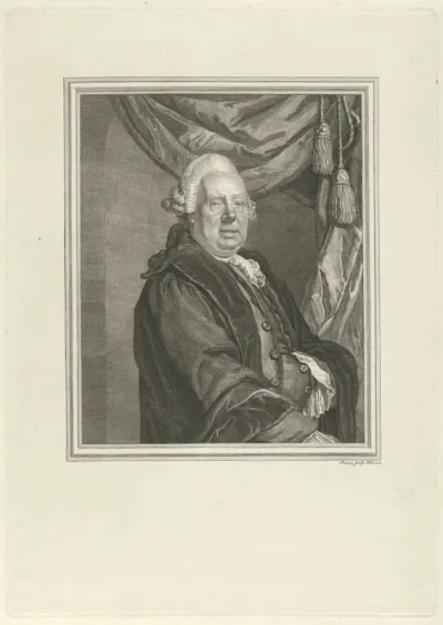 Portret van David Ruhnken