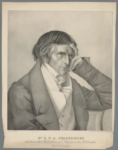 Portret van David Theodor August Suabedissen