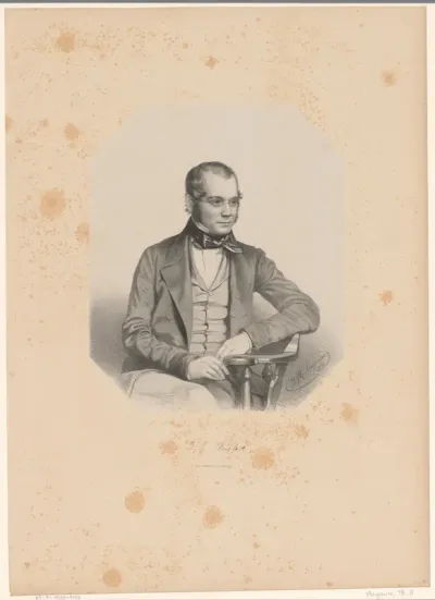 Portret van David Thomas Ansted