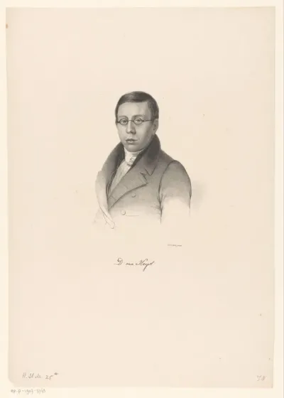 Portret van David van Heyst