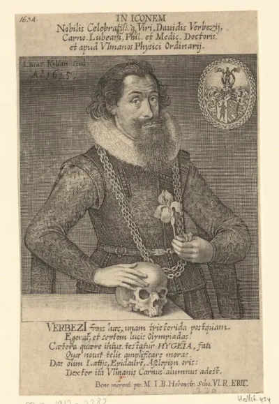 Portret van David Verbezius
