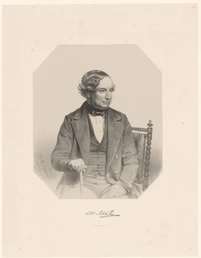 Portret van David William Mitchell