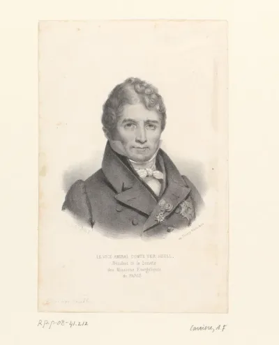Portret van de admiraal Charles Henri Ver-Huell