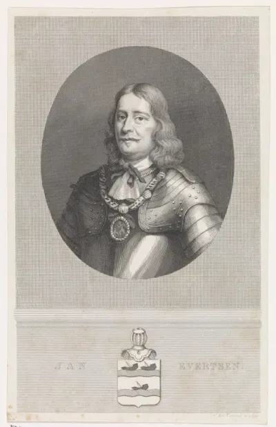 Portret van de admiraal Johan Evertsen