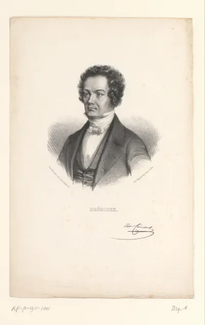 Portret van de advocaat Adolphe Crémieux