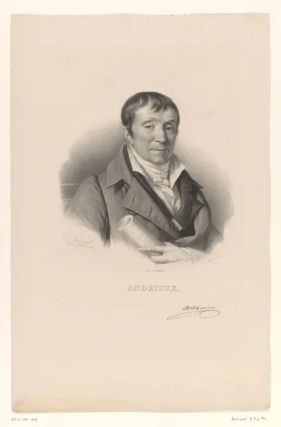 Portret van de advocaat en dichter François Guillaume Jean Stanislaus Andrieux