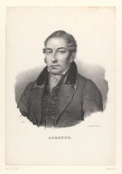 Portret van de advocaat Pierre-Antoine Berryer