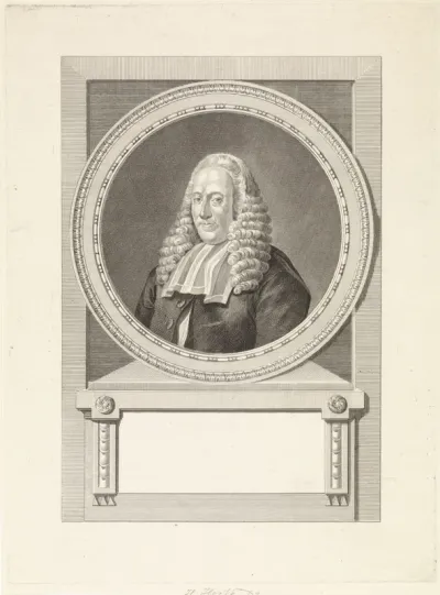 Portret van de Amsterdamse burgemeester Hendrik Danielsz Hooft