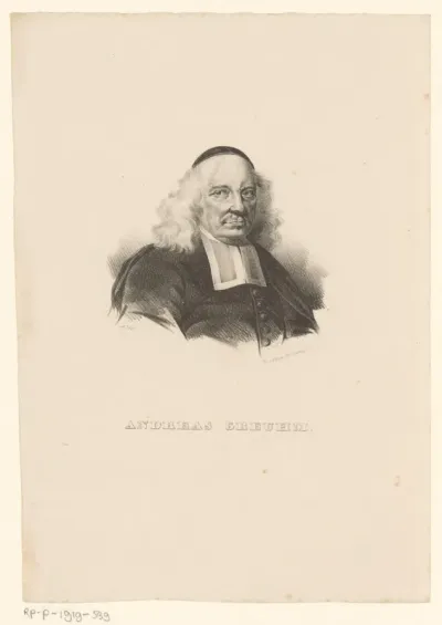 Portret van de apotheker Andreas Greuhm