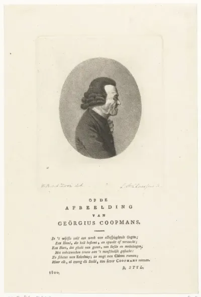Portret van de arts Georgius Coopmans