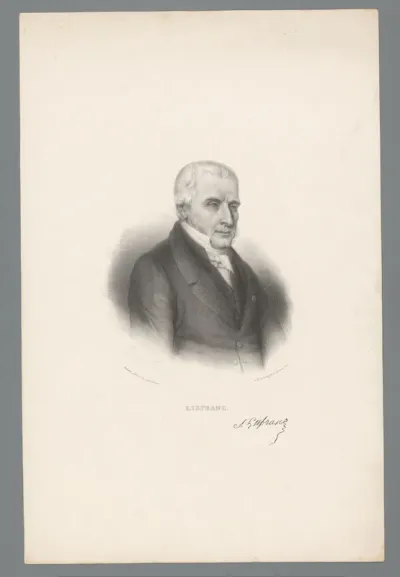 Portret van de arts Jacques Lisfranc de St. Martin