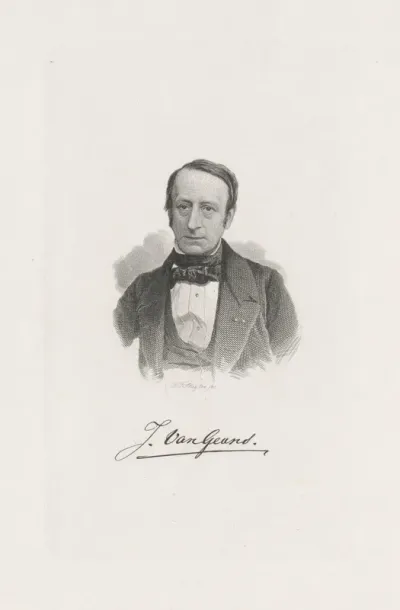 Portret van de arts Jan van Geuns