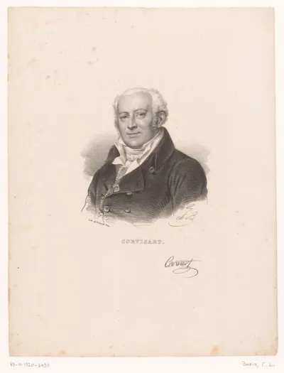 Portret van de arts Jean-Nicolas Corvisart
