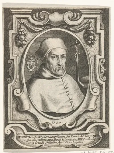Portret van de Augustijn en kardinaal Girolamo Seripando