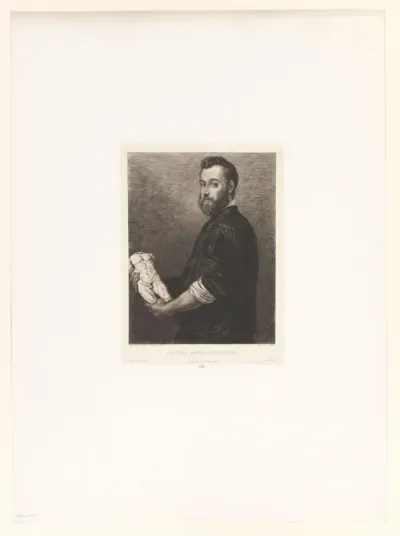 Portret van de beeldhouwer Alessandro Vittoria