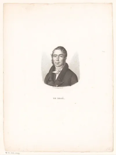 Portret van De Broé
