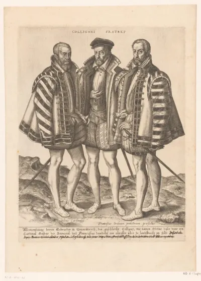 Portret van de broers Coligny