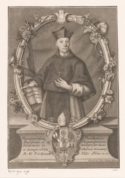 Portret van de cisterciënzer abt Angelus