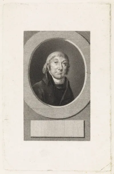 Portret van de dichter Arend Fokke Simonsz.