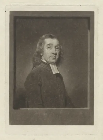 Portret van de dichter en predikant Matthias Jorissen