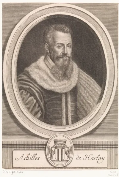 Portret van de diplomaat Achille de Harlay de Sancy