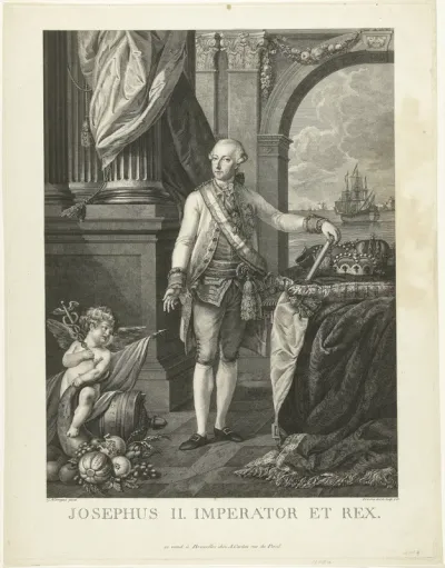 Portret van de Duitse keizer Jozef II