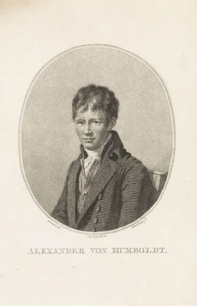 Portret van de Duitse wetenschapper Alexander von Humboldt